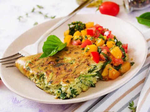 Tortilla de courgettes au thermomix