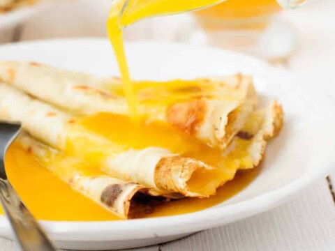 Sauce orange pour crêpes