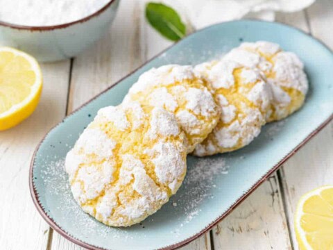 Biscuits croustillants au citron