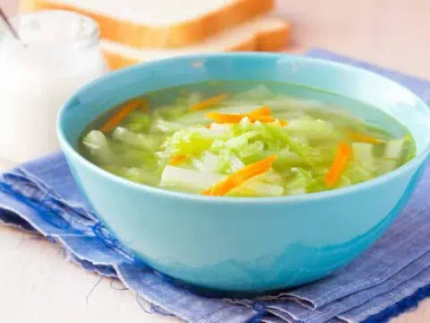Soupe aux choux pour votre régime