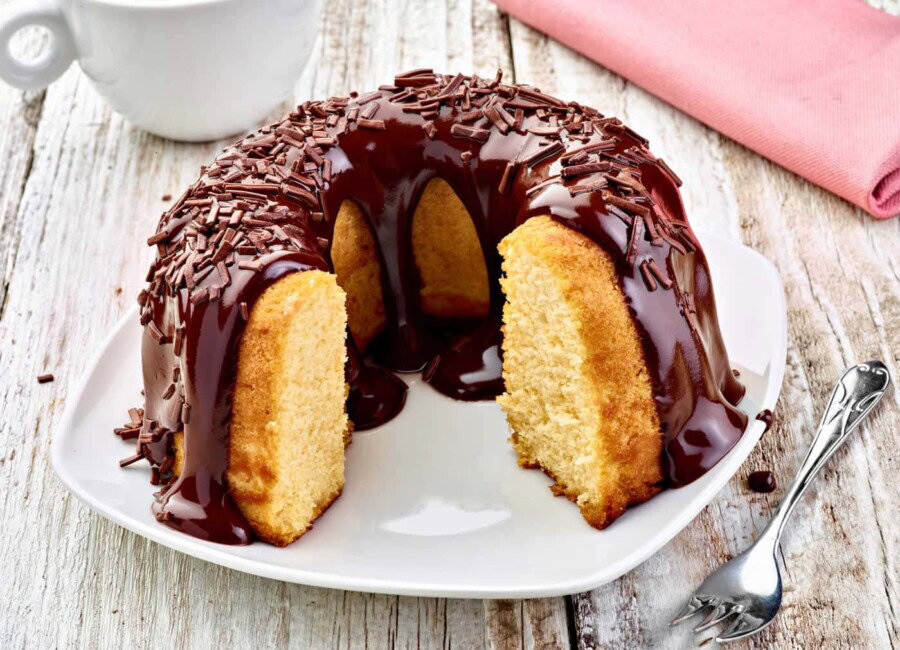 Gâteau moelleux à la vanille