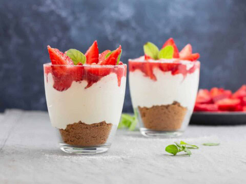 Tiramisu fraise mascarpone et spéculoos
