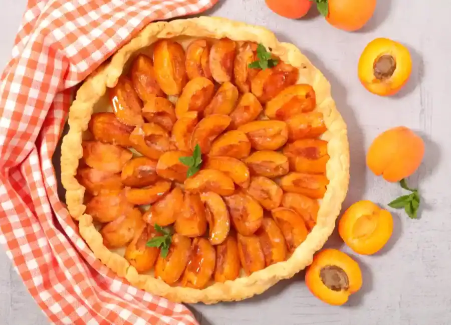tarte aux abricots classique
