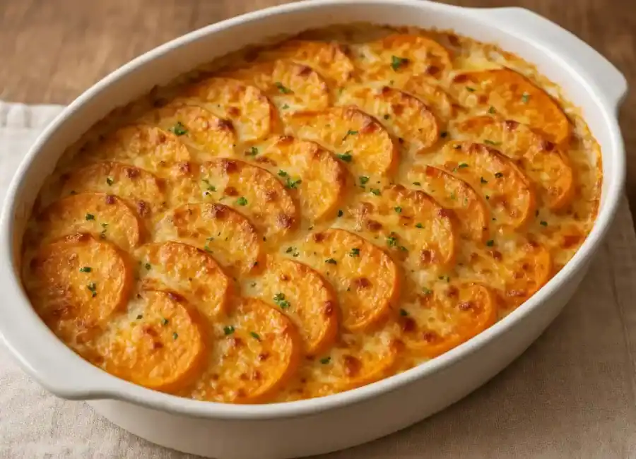 gratin de courge butternut