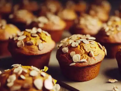 Muffins de potimarron et amandes