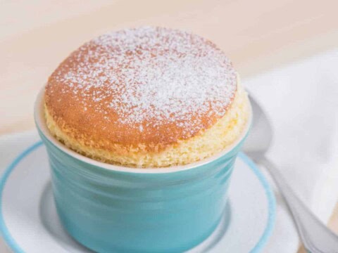 Soufflé à la vanille