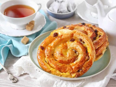 Pain aux raisins faits maison