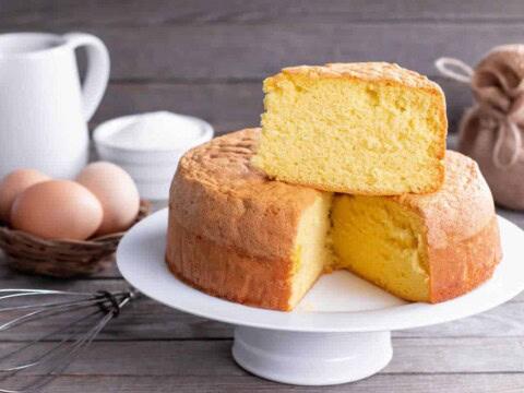 Gâteau éponge fait maison