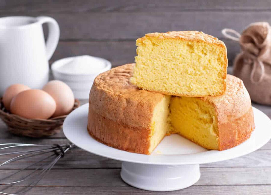 Gâteau éponge fait maison