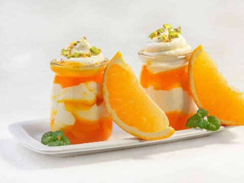 Verrine chocolat mascarpone et orange