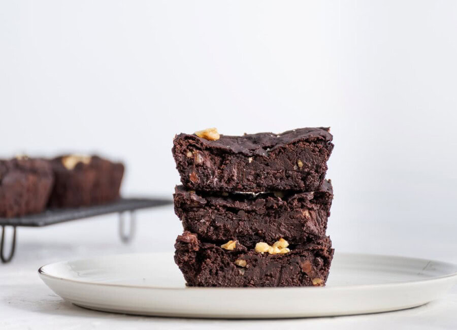 Brownies au chocolat aux noix
