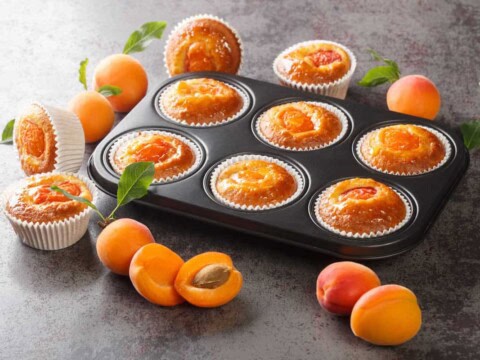 Muffins aux abricots