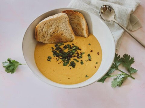 Potage pommes de terre et poireaux