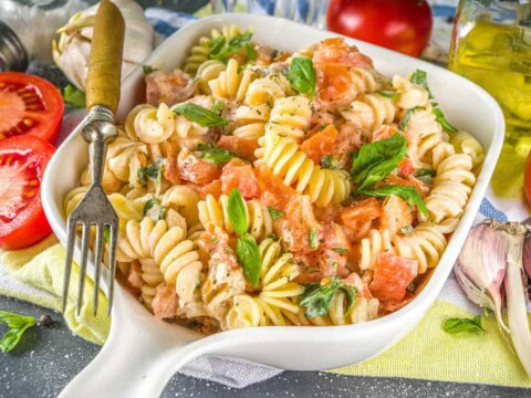 Salade de pâtes rapide et pas chère