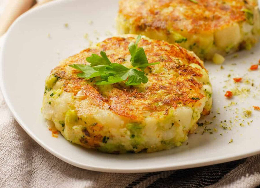 Beignets aux courgettes et pommes de terre