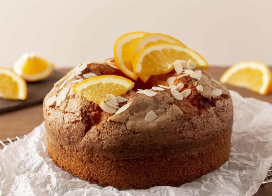 Cake à l'orange moelleux