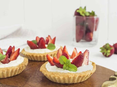 Tartelettes aux fraises et mascarpone