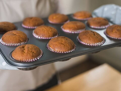 Petits gâteaux moelleux à la vanille