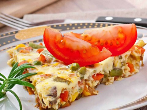 Quiche aux légumes sans pâte et gourmande