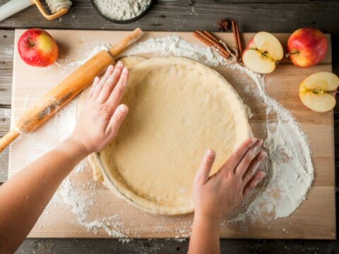 Pâte pour tarte aux pommes