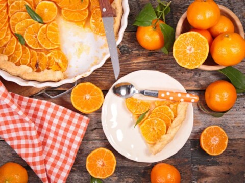 Tarte aux mandarines