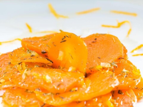 Carottes au Miel Glacé