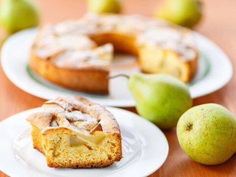 Gâteau poire grand-mère