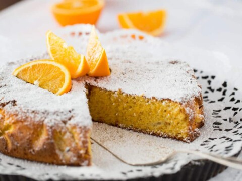 Cake à l'Orange et aux Amandes