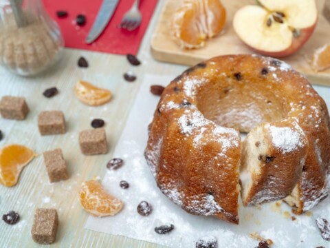 Gâteau aux Mandarines et Pommes