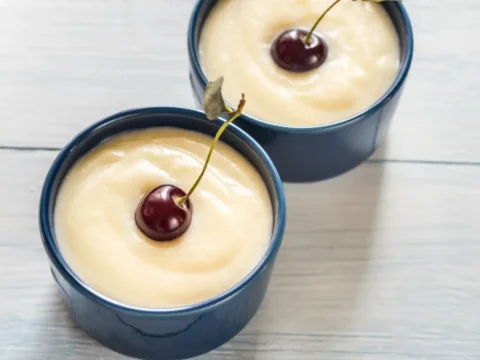 Verrines à la Crème Anglaise