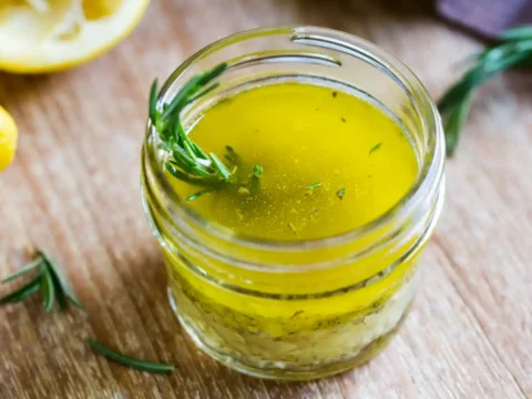 Vinaigrette au romarin ail et citron
