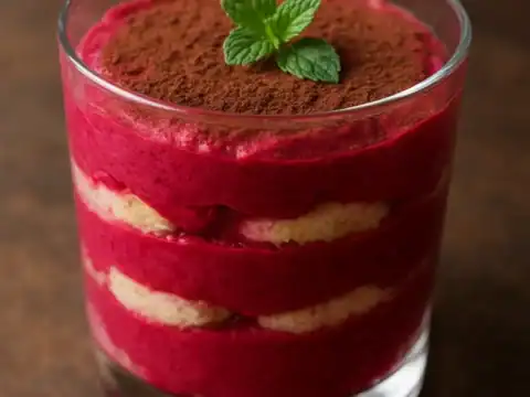 tiramisu à la betterave au Thermomix