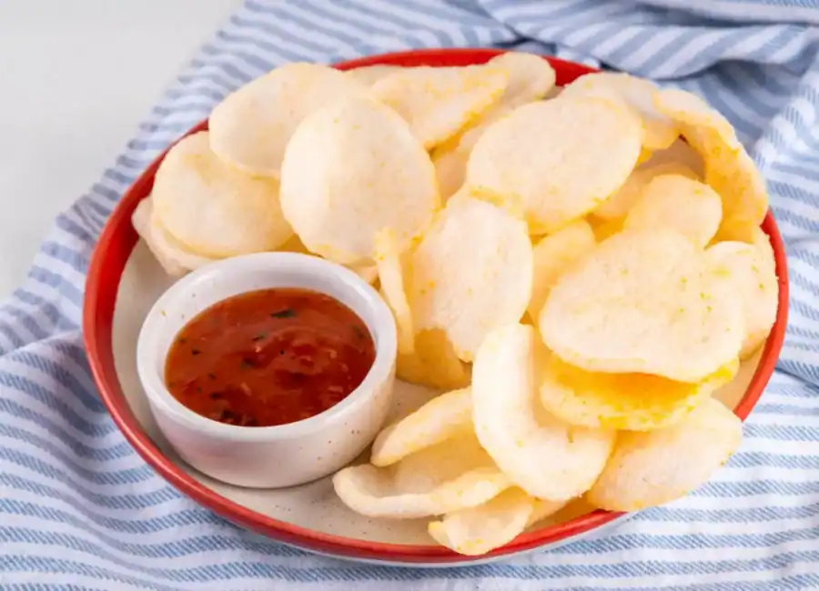 Chips de crevettes