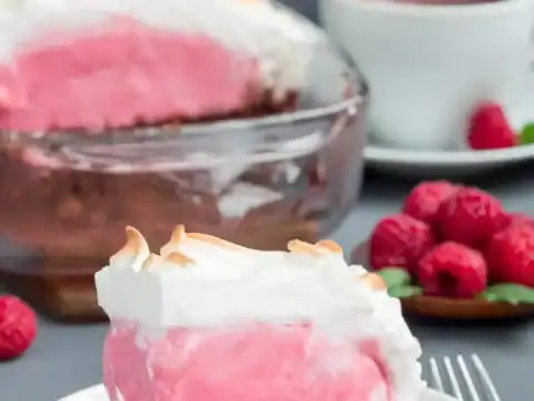 Gâteau chocolat framboises