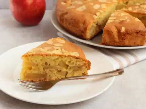 Gâteau pommes amandes au thermomix