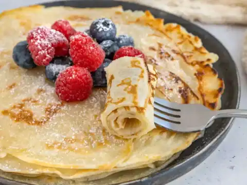 Pâte à crêpe sans beurre