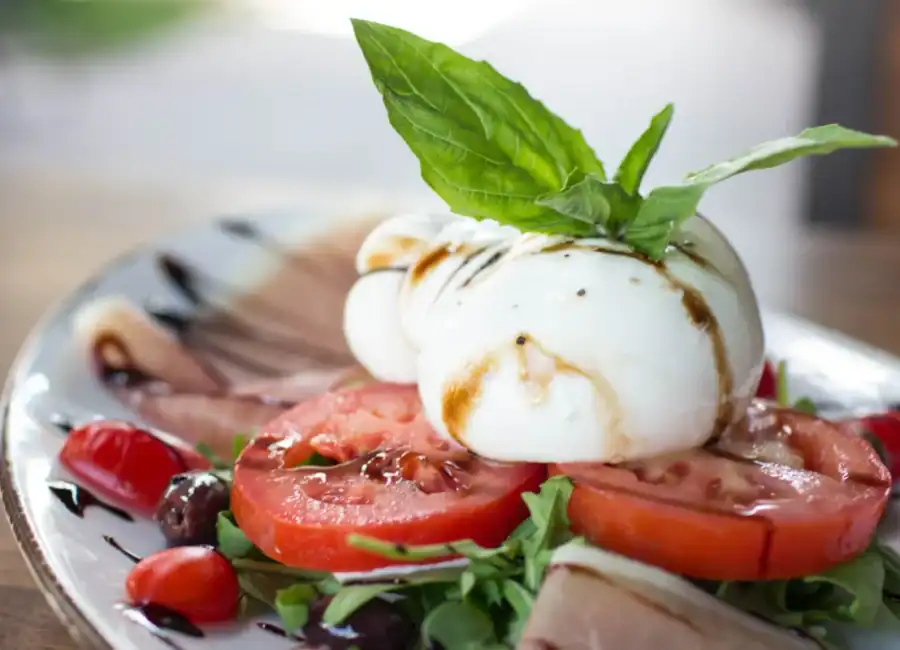 Salade burrata
