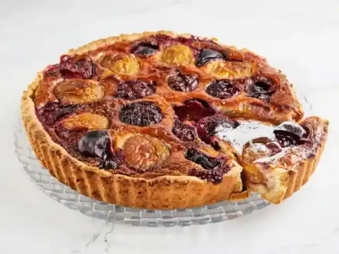 Tarte aux prunes pâte sablée