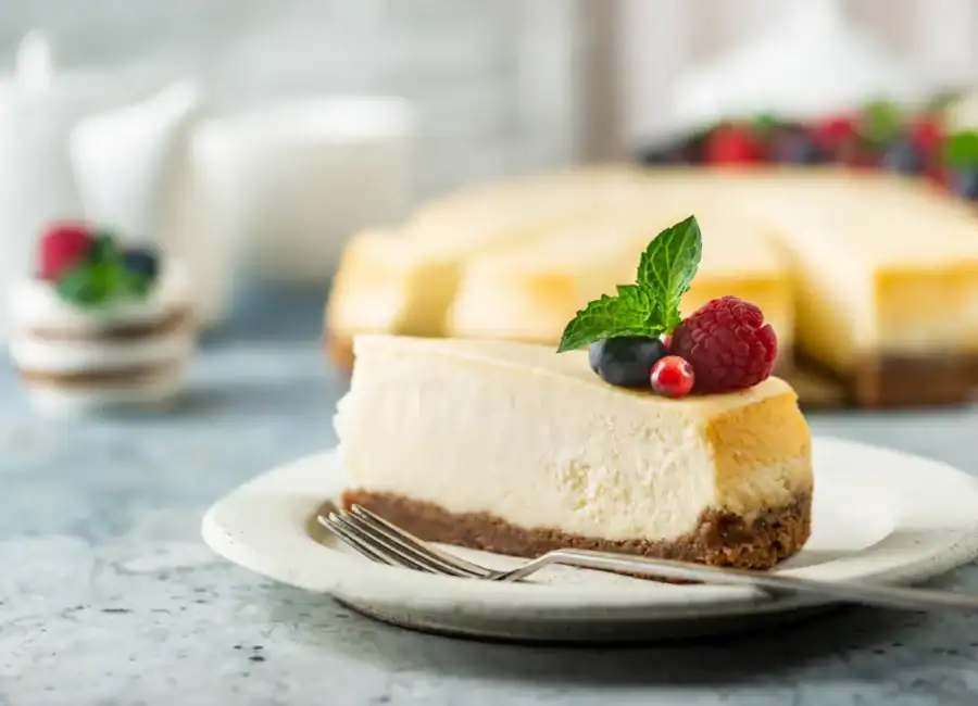 Cheesecake new-yorkais