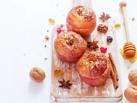 pomme au four miel