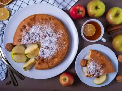 quatre-quart aux pommes moelleux