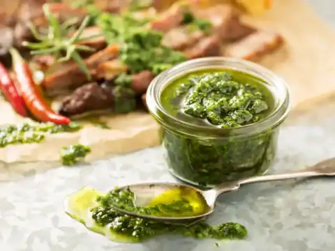 sauce chimichurri thermomix aux herbes fraîches