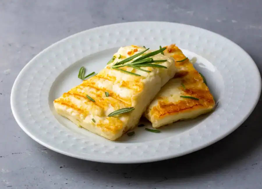 Halloumi grillé