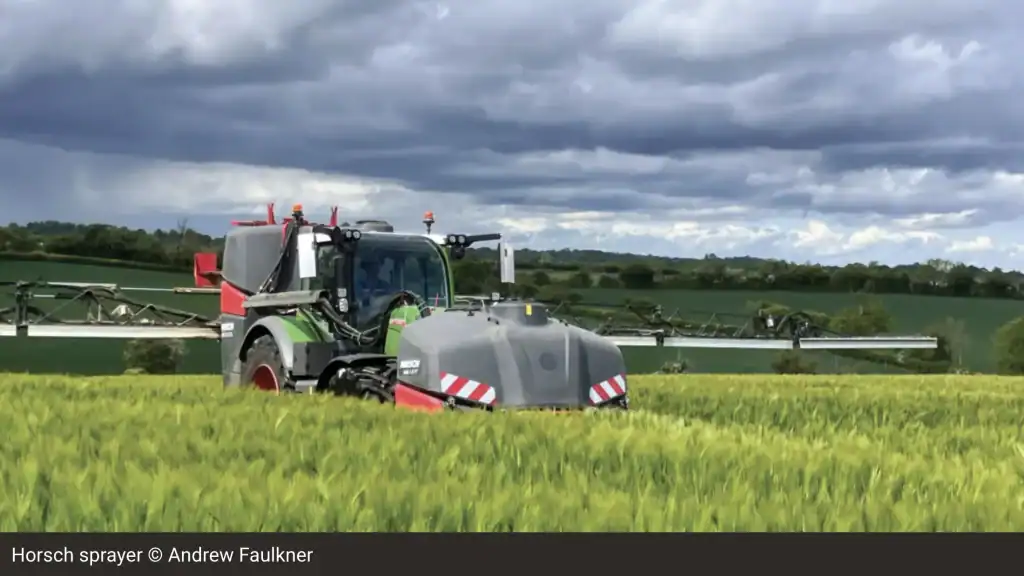 Horsch spayer © Andrew Faulkner

