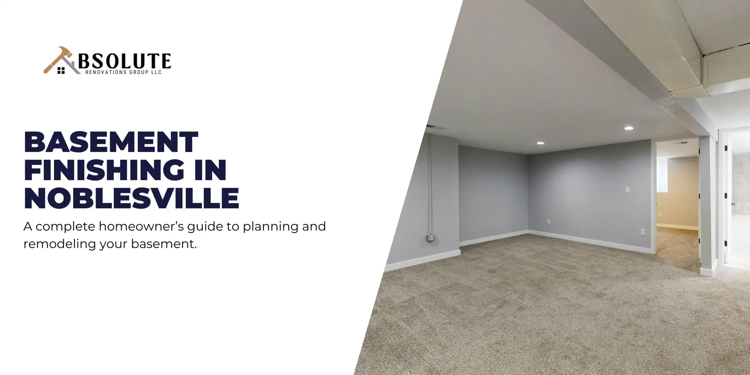 Basement finishing guide for Noblesville Indiana homes