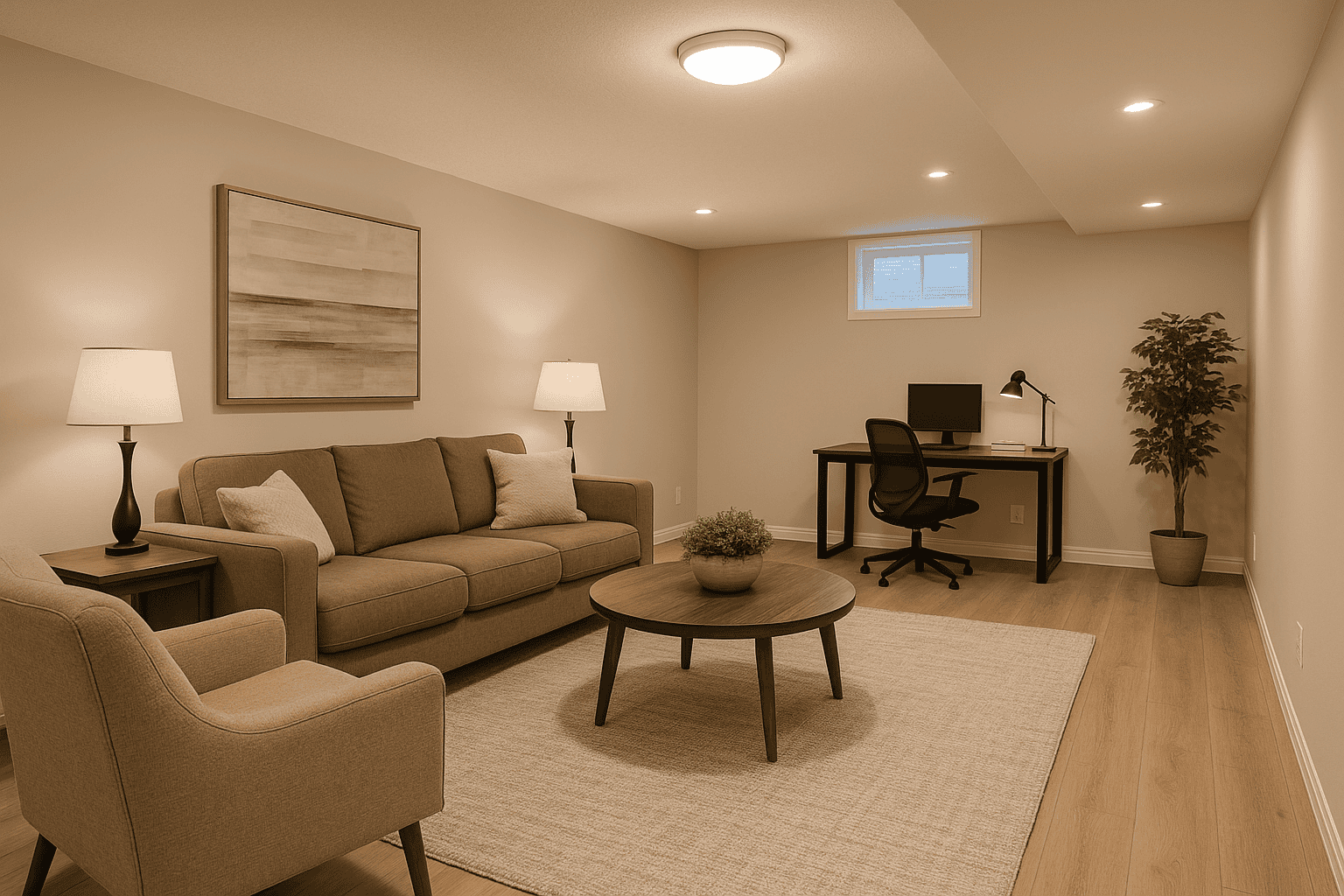 Permit Cost for Basement Finishing in Zionsville County, Indiana