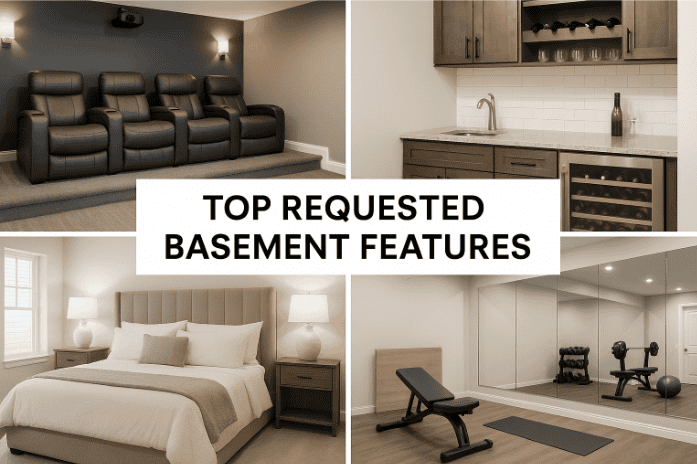 Popular Basement Design Ideas in Fishers