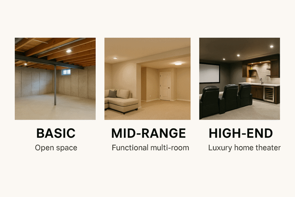 What’s the Average Basement Finishing Cost in Zionsville?