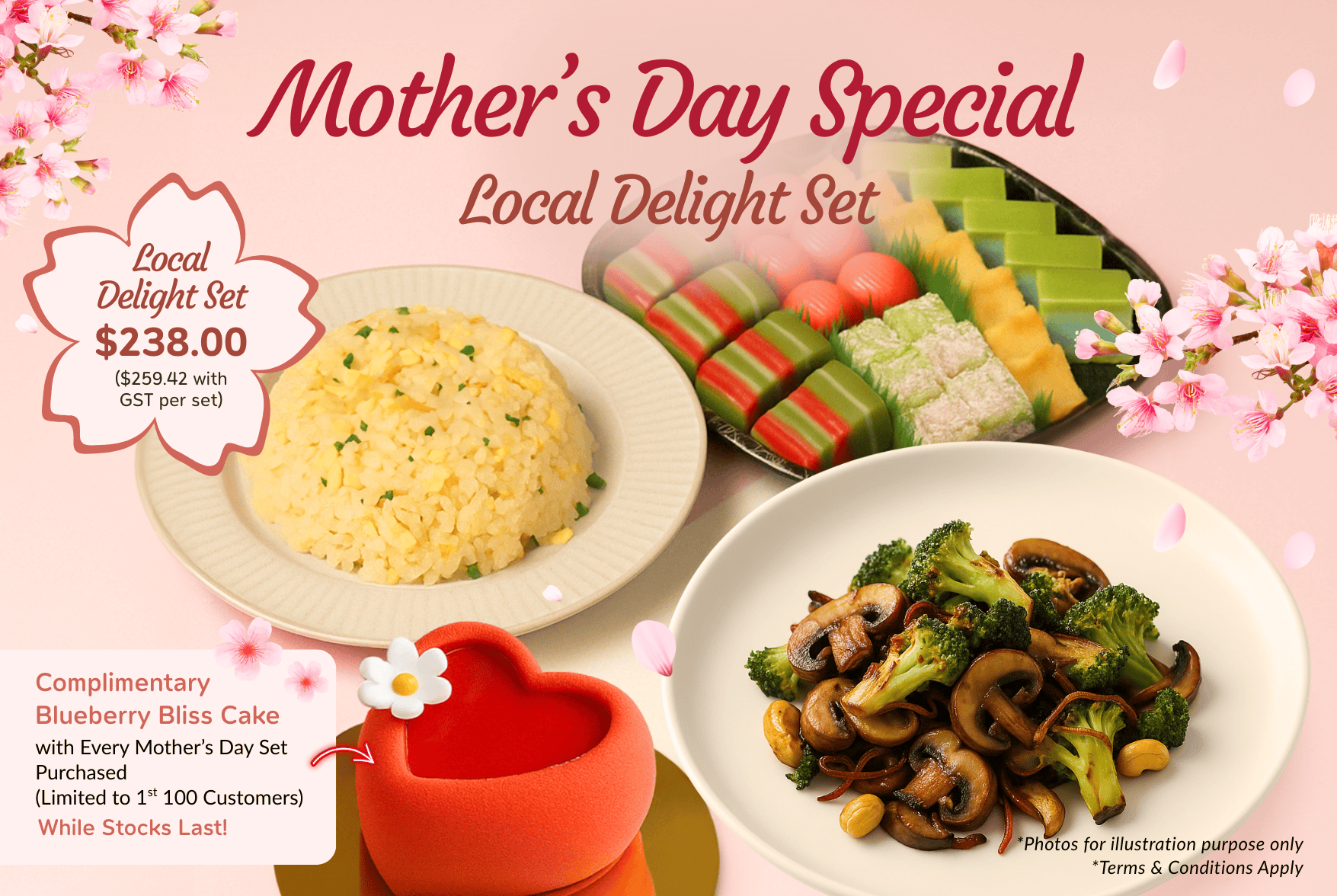 Mother's day catering singapore