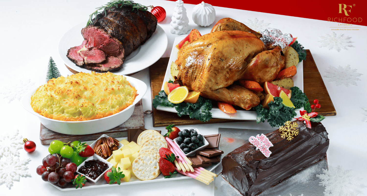 christmas buffet catering